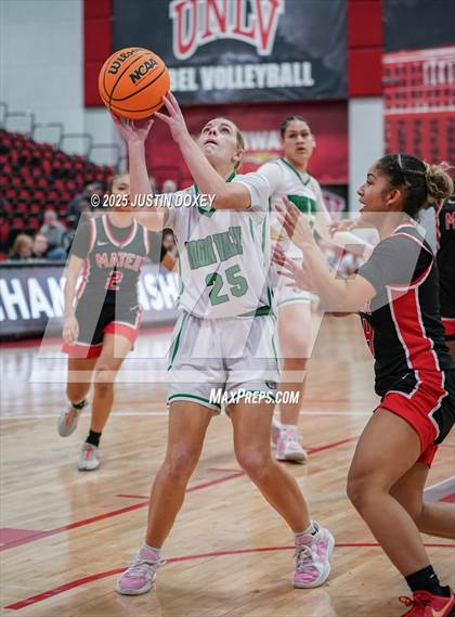 Thumbnail 2 in Mater Academy East Las Vegas vs. Virgin Valley (NIAA Class 3A State Championship) photogallery.