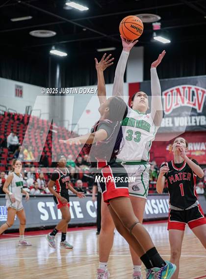 Thumbnail 2 in Mater Academy East Las Vegas vs. Virgin Valley (NIAA Class 3A State Championship) photogallery.