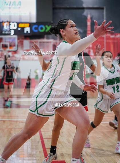 Thumbnail 2 in Mater Academy East Las Vegas vs. Virgin Valley (NIAA Class 3A State Championship) photogallery.