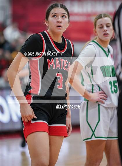 Thumbnail 1 in Mater Academy East Las Vegas vs. Virgin Valley (NIAA Class 3A State Championship) photogallery.