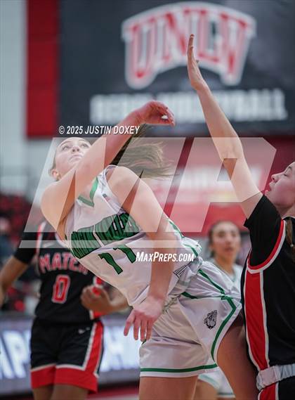 Thumbnail 2 in Mater Academy East Las Vegas vs. Virgin Valley (NIAA Class 3A State Championship) photogallery.