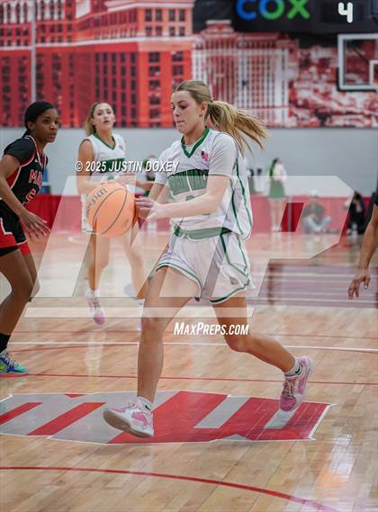 Thumbnail 3 in Mater Academy East Las Vegas vs. Virgin Valley (NIAA Class 3A State Championship) photogallery.