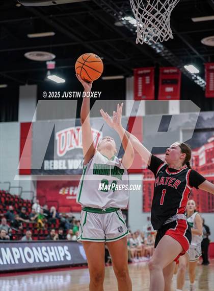 Thumbnail 2 in Mater Academy East Las Vegas vs. Virgin Valley (NIAA Class 3A State Championship) photogallery.