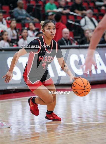 Thumbnail 2 in Mater Academy East Las Vegas vs. Virgin Valley (NIAA Class 3A State Championship) photogallery.