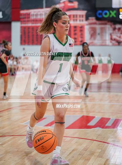 Thumbnail 3 in Mater Academy East Las Vegas vs. Virgin Valley (NIAA Class 3A State Championship) photogallery.