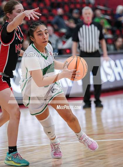 Thumbnail 3 in Mater Academy East Las Vegas vs. Virgin Valley (NIAA Class 3A State Championship) photogallery.