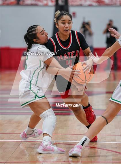 Thumbnail 3 in Mater Academy East Las Vegas vs. Virgin Valley (NIAA Class 3A State Championship) photogallery.