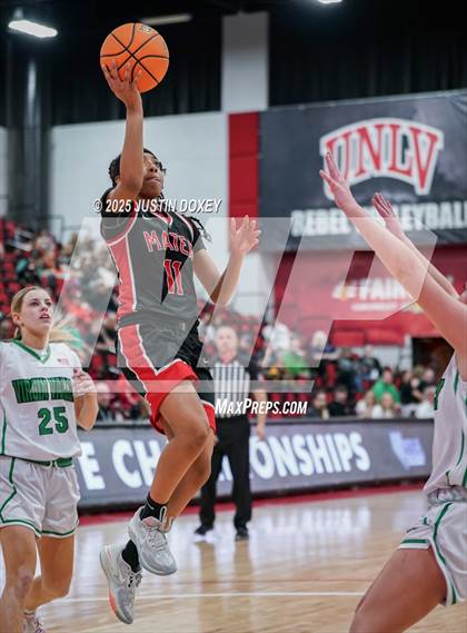 Thumbnail 3 in Mater Academy East Las Vegas vs. Virgin Valley (NIAA Class 3A State Championship) photogallery.