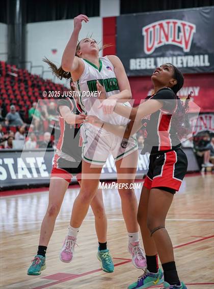 Thumbnail 1 in Mater Academy East Las Vegas vs. Virgin Valley (NIAA Class 3A State Championship) photogallery.