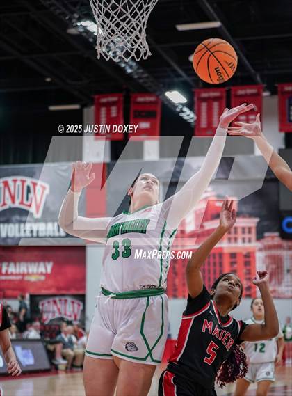 Thumbnail 1 in Mater Academy East Las Vegas vs. Virgin Valley (NIAA Class 3A State Championship) photogallery.