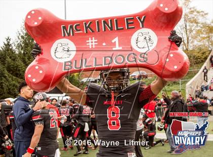 Thumbnail 1 in Washington @ McKinley (2015 MaxPreps Rivalry Series) photogallery.