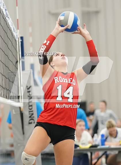 Thumbnail 2 in Clarkston vs. Romeo (Motor City Power Series) photogallery.