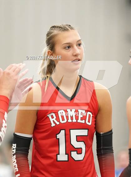 Thumbnail 2 in Clarkston vs. Romeo (Motor City Power Series) photogallery.