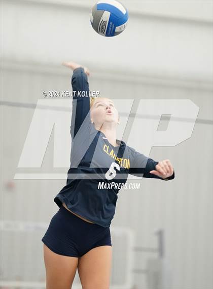 Thumbnail 2 in Clarkston vs. Romeo (Motor City Power Series) photogallery.