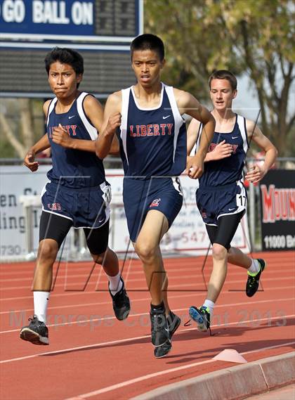 Thumbnail 3 in South West Yosemite League Meet #1 (1600m) photogallery.