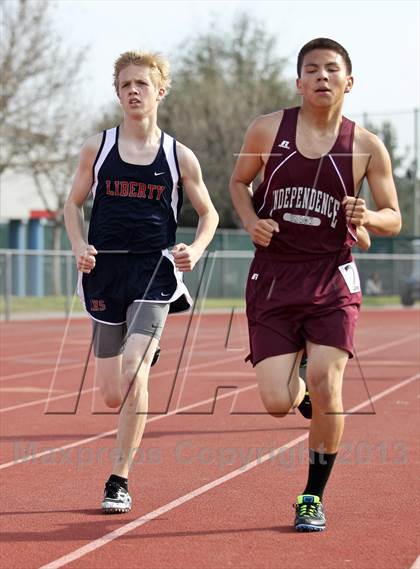 Thumbnail 2 in South West Yosemite League Meet #1 (1600m) photogallery.