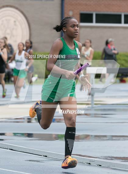 Thumbnail 1 in NCHSAA Track & Field Championships (2A & 4A Girls) photogallery.