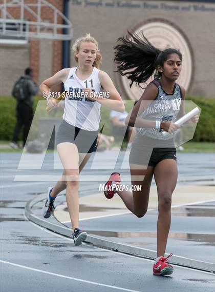 Thumbnail 1 in NCHSAA Track & Field Championships (2A & 4A Girls) photogallery.