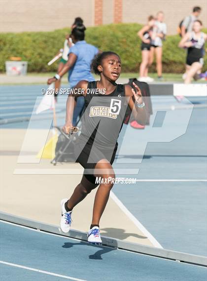 Thumbnail 1 in NCHSAA Track & Field Championships (2A & 4A Girls) photogallery.
