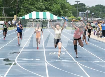 Thumbnail 1 in NCHSAA Track & Field Championships (2A & 4A Girls) photogallery.