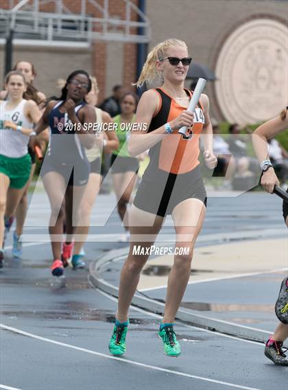 Thumbnail 1 in NCHSAA Track & Field Championships (2A & 4A Girls) photogallery.