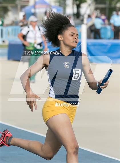 Thumbnail 1 in NCHSAA Track & Field Championships (2A & 4A Girls) photogallery.