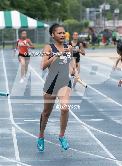 Thumbnail 1 in NCHSAA Track & Field Championships (2A & 4A Girls) photogallery.