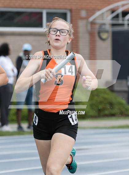 Thumbnail 1 in NCHSAA Track & Field Championships (2A & 4A Girls) photogallery.