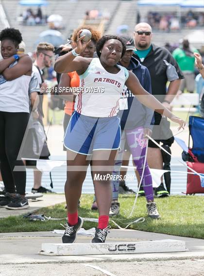 Thumbnail 3 in NCHSAA Track & Field Championships (2A & 4A Girls) photogallery.