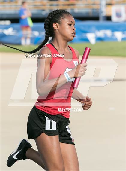 Thumbnail 3 in NCHSAA Track & Field Championships (2A & 4A Girls) photogallery.