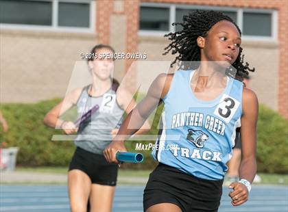 Thumbnail 1 in NCHSAA Track & Field Championships (2A & 4A Girls) photogallery.