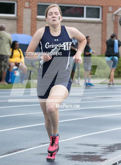 Thumbnail 3 in NCHSAA Track & Field Championships (2A & 4A Girls) photogallery.