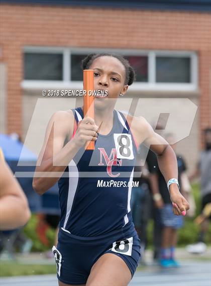 Thumbnail 1 in NCHSAA Track & Field Championships (2A & 4A Girls) photogallery.