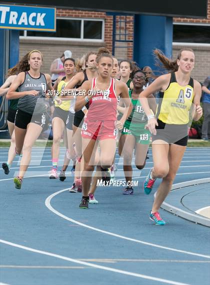 Thumbnail 1 in NCHSAA Track & Field Championships (2A & 4A Girls) photogallery.