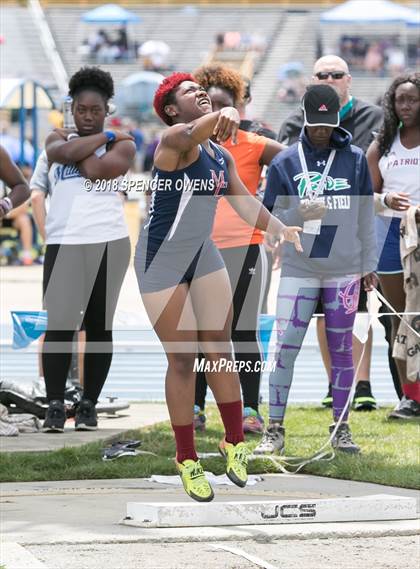Thumbnail 1 in NCHSAA Track & Field Championships (2A & 4A Girls) photogallery.