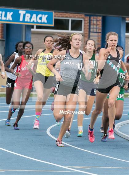 Thumbnail 1 in NCHSAA Track & Field Championships (2A & 4A Girls) photogallery.