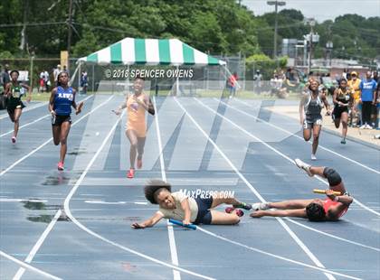 Thumbnail 1 in NCHSAA Track & Field Championships (2A & 4A Girls) photogallery.