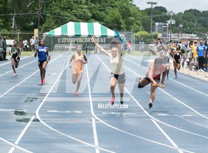 Thumbnail 3 in NCHSAA Track & Field Championships (2A & 4A Girls) photogallery.