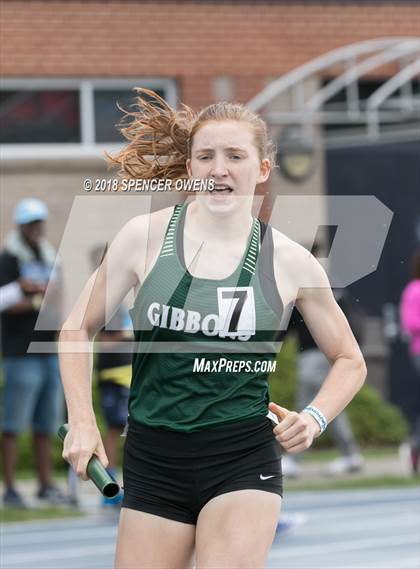Thumbnail 3 in NCHSAA Track & Field Championships (2A & 4A Girls) photogallery.