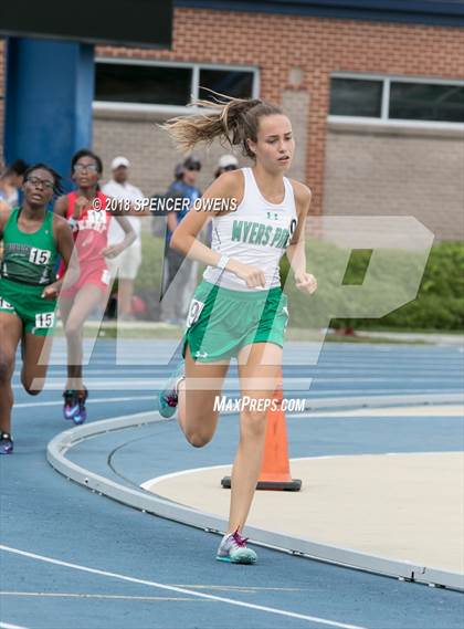 Thumbnail 3 in NCHSAA Track & Field Championships (2A & 4A Girls) photogallery.
