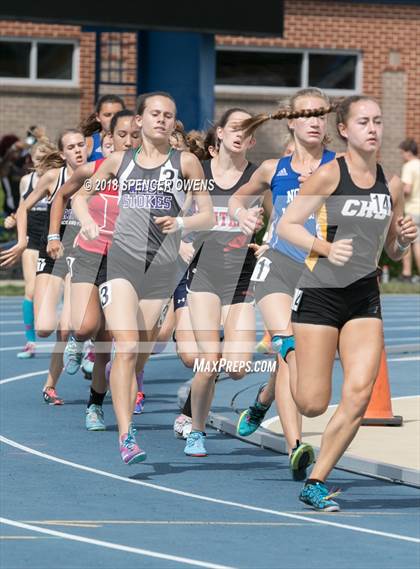 Thumbnail 1 in NCHSAA Track & Field Championships (2A & 4A Girls) photogallery.