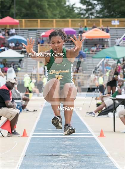 Thumbnail 3 in NCHSAA Track & Field Championships (2A & 4A Girls) photogallery.