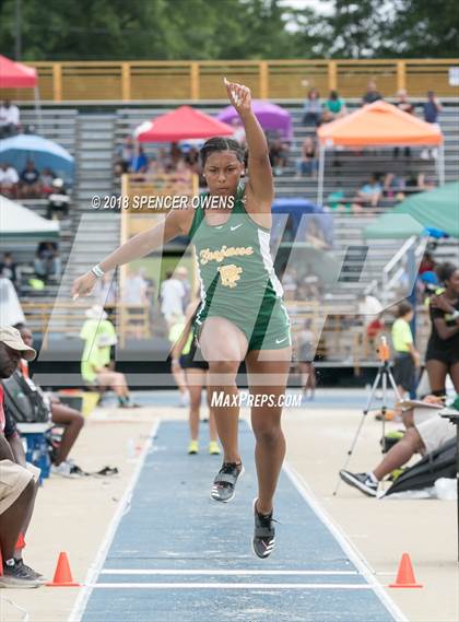 Thumbnail 1 in NCHSAA Track & Field Championships (2A & 4A Girls) photogallery.