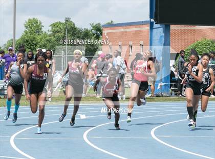 Thumbnail 1 in NCHSAA Track & Field Championships (2A & 4A Girls) photogallery.