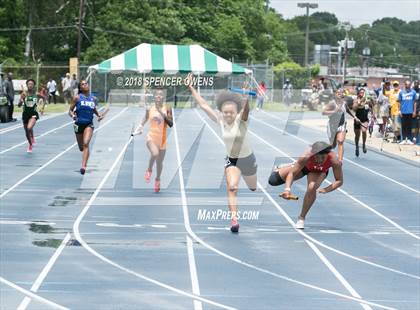 Thumbnail 1 in NCHSAA Track & Field Championships (2A & 4A Girls) photogallery.