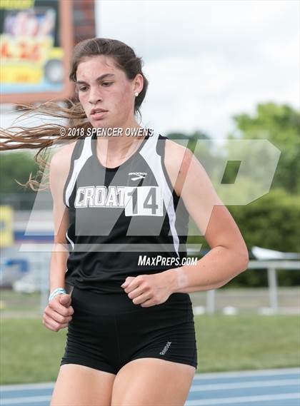 Thumbnail 1 in NCHSAA Track & Field Championships (2A & 4A Girls) photogallery.