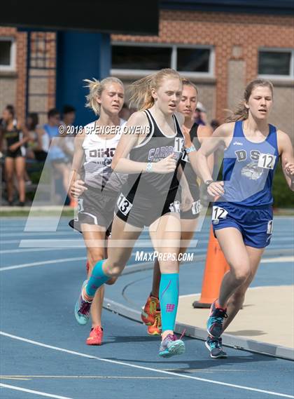 Thumbnail 3 in NCHSAA Track & Field Championships (2A & 4A Girls) photogallery.