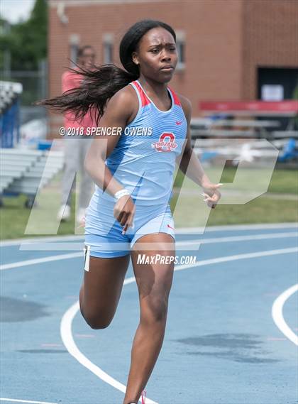 Thumbnail 1 in NCHSAA Track & Field Championships (2A & 4A Girls) photogallery.