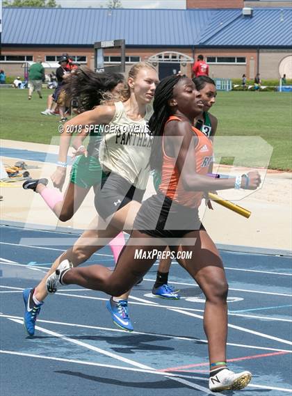 Thumbnail 1 in NCHSAA Track & Field Championships (2A & 4A Girls) photogallery.