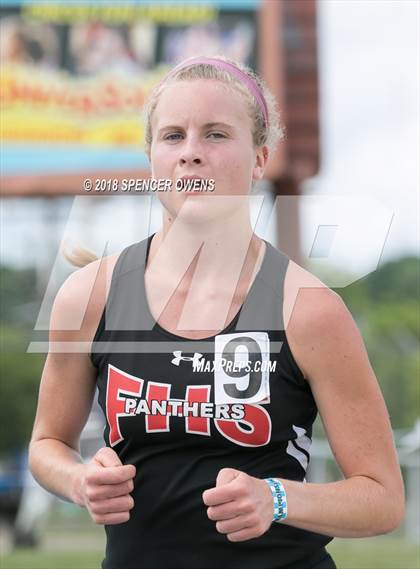 Thumbnail 1 in NCHSAA Track & Field Championships (2A & 4A Girls) photogallery.